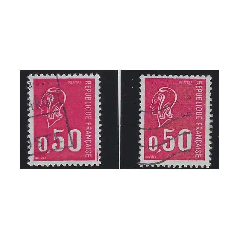 Marianne de Béquet timbre N°1664f lot 2 ex. oblitérés. Expédition Rapide