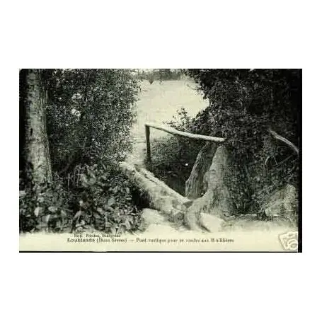 Carte postale 79 - LOUBLANDE - PONT RUSTIQUE Authentique