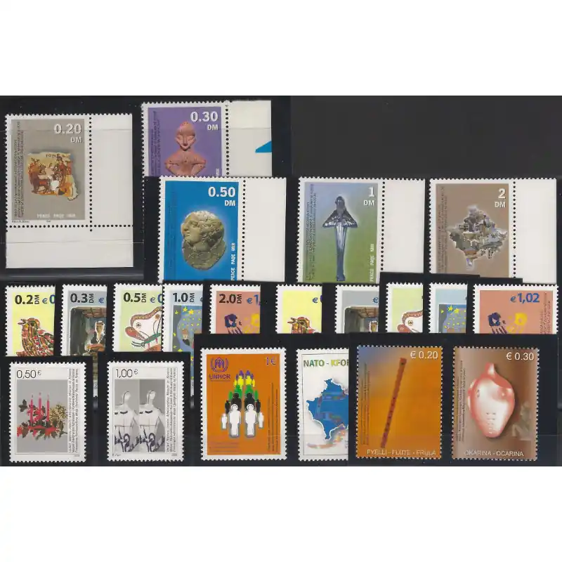 Kosovo timbres administration Nations Unies N°1-21 série neuf**. Offre Exclusive
