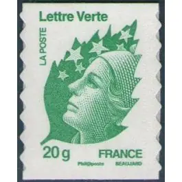 Authentique Timbre de collection France - Autoadhsif 0604a Issu de carnet