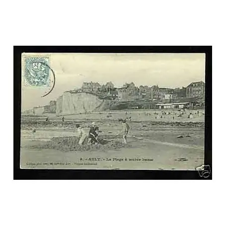 Nouvel Arrivage Carte postale 80 - Ault - La plage a maree basse