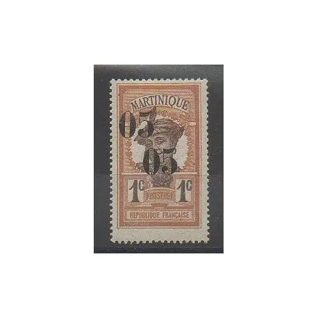 Certifié Martinique - 1920 - No 83b - Neuf avec charnière