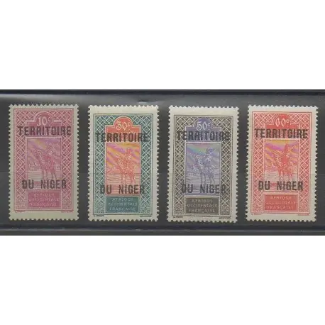 Niger - 1925 - No 25/28 Prix Réduit