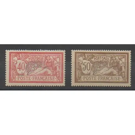 Port-Saïd - 1902 - No 30/31 Retour Gratuit