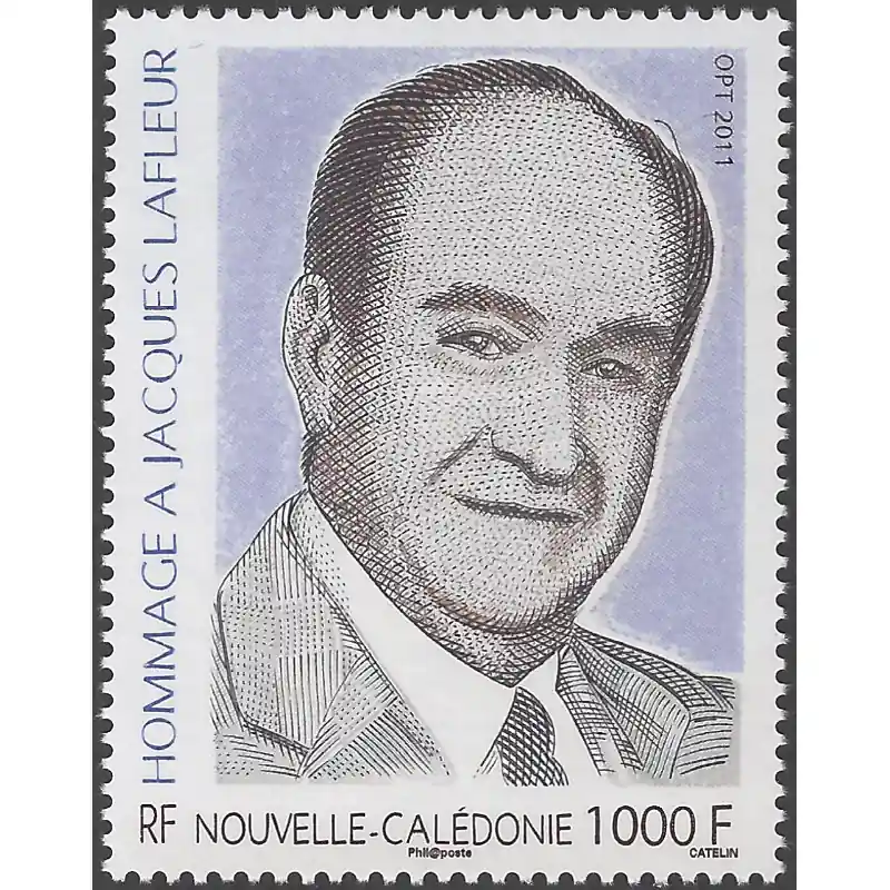 Affaire À Saisir Jacques Lafleur timbre Nouvelle Calédonie N°1140 neuf**.
