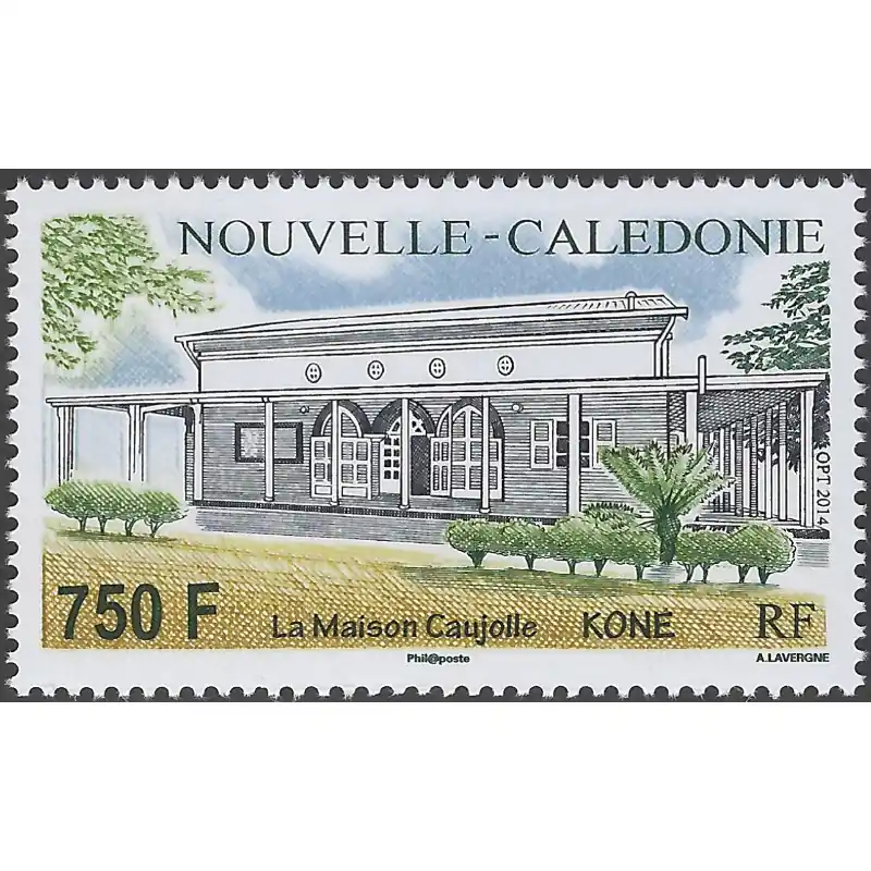 Top Vente La maison Caujolle timbre Nouvelle Calédonie N°1216 neuf**.