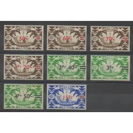 Océanie - 1945 - No 172/179 Prix Bas