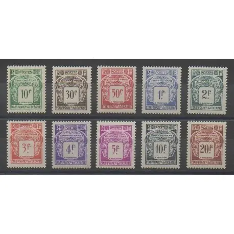 Bon Plan Océanie - 1948 - No T18/T27