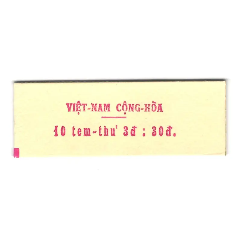 Vietnam du Sud carnet de 10 timbres-poste N°C329 neuf**. Offre Exclusive
