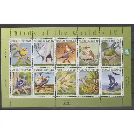 Marshall - 2013 - No 3137/3146 - Oiseaux Offre Exclusive