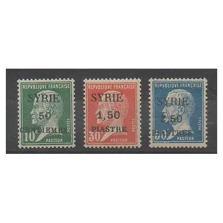 Meilleure Vente Syrie - 1924 - No 119/121