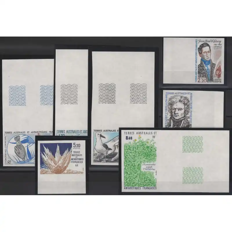 Meilleure Qualité Timbres de T.A.A.F. année complète 1990 non dentelé neuf**.