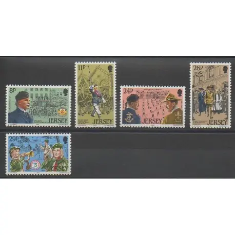 Jersey - 1982 - No 282/286 - Scouts Meilleur Choix