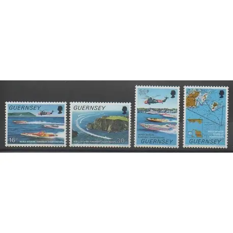 Guernesey - 1988 - No 428/431 - Sports divers Marque