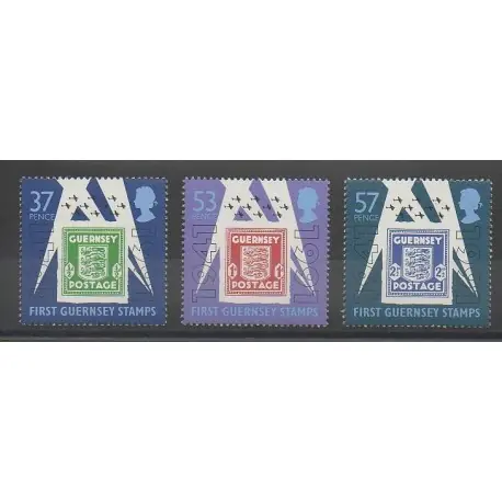 Guernesey - 1991 - No 515/517 - Timbres sur timbres Promotion