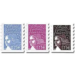 Timbre de collection France - Autoadhsif 0048A-0048B-0048C Achat Immédiat