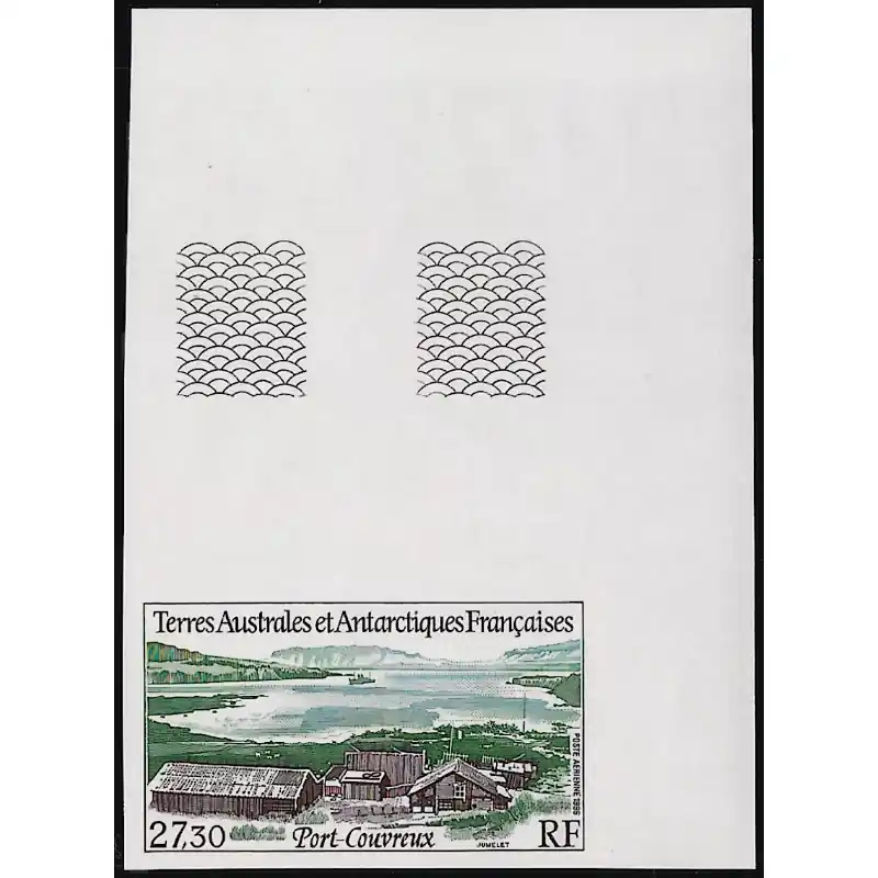 Offre Spéciale Port-Couvreux timbre T.A.A.F. poste aérienne N°140 non dentelé neuf**.