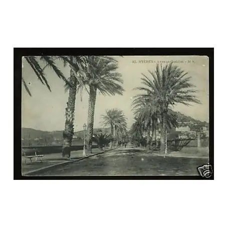 Offre Spéciale Carte postale 83 - Hyeres - Avenue Godillot