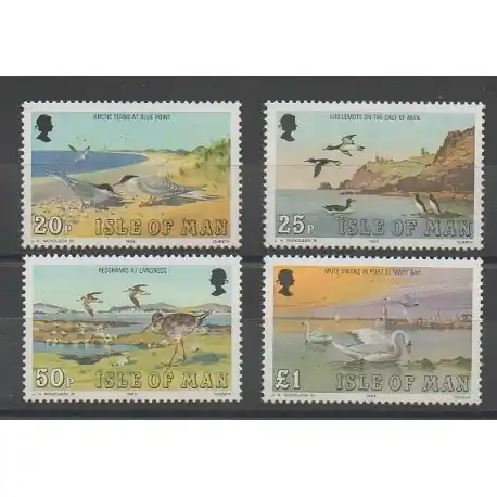 Prix Promo Man (Ile de) - 1983 - No 241/244 - Oiseaux