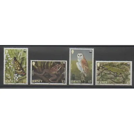 Prix Promo Jersey - 1989 - No 470/473 - Animaux