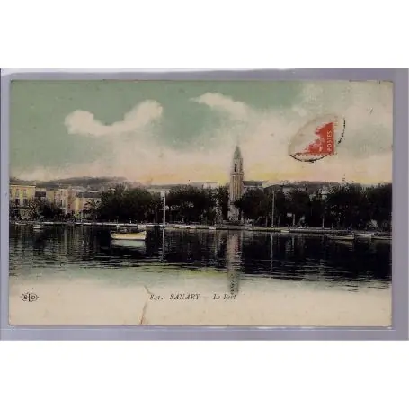 Prix Choc Carte postale 83 - Sanary - le Port - Voyage - Dos divise