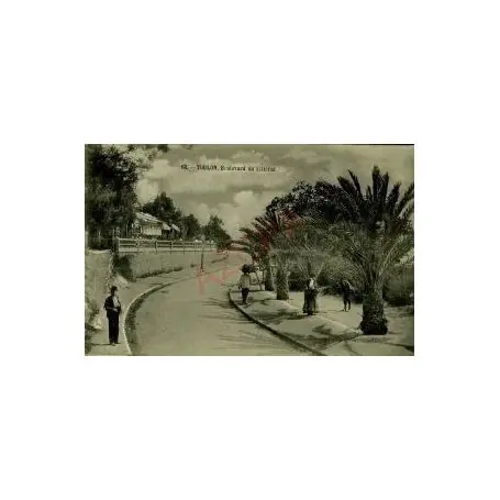 Carte postale 83 - TOULON - BOULEVARD DU LITTORAL - ANIMEE Certifié