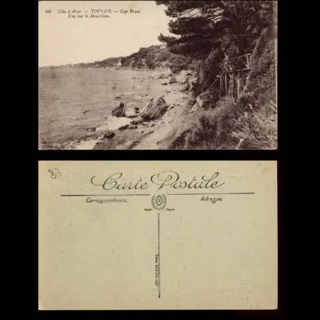 Carte postale 83 - Toulon - Cap Brun - Vue sur le Mourillon Commande En Gros