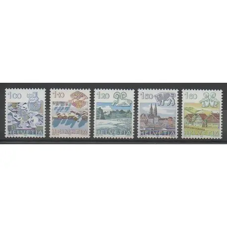 Bon Plan Suisse - 1982 - No 1156/1160 - Horoscope