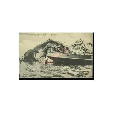 Jusqu’à Épuisement Des Stocks Carte postale ENLEVEMENT DES CADAVRES APRES L'EXPLOSION - 25/09/1911