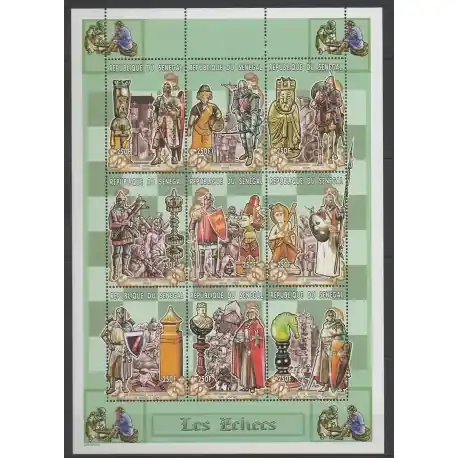 Livraison Mondiale Sénégal - 1999 - No 1353/1361 - Échecs