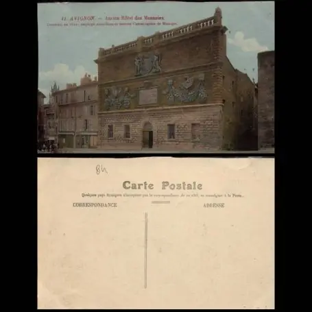 Carte postale 84 - Avignon - Ancien Hotel des Monnaies Must-Have