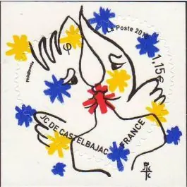 Timbre de collection France - Autoadhsif 1083 Livraison Gratuite