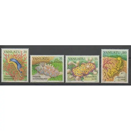 Pas Cher Vanuatu - 1985 - No 727/730 - Vie marine