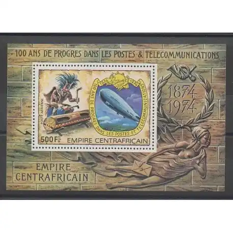 Marque Centrafricaine (République) - 1978 - No BF23 - Ballons - Dirigeables - Sciences et techniques