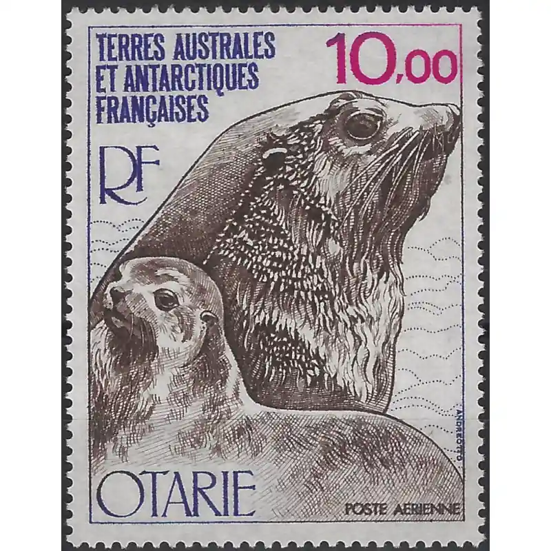 Acheter En Ligne Otarie timbre T.A.A.F. poste aérienne N°48 neuf**.