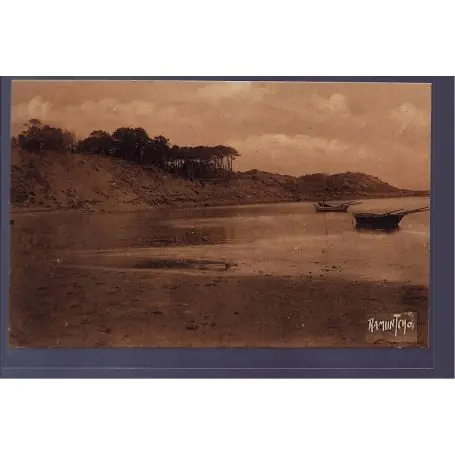 Carte postale 85 - Entre l' Aiguillon et la Tranche - la belle-Henriette" - Voyage - Dos""" Offre Exclusive