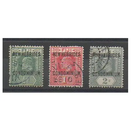 Nouvelles-Hébrides - 1911 - No 20/22 - Oblitéré Achat Immédiat