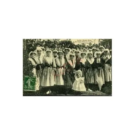 Carte postale 85 - LA FAUVETTE - SOCIETE CHORALE MIXTE DES SABLES Exclusif