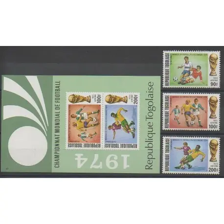 Offre Spéciale Togo - 1974 - No PA216/PA218 - BF74 - Coupe du monde de football