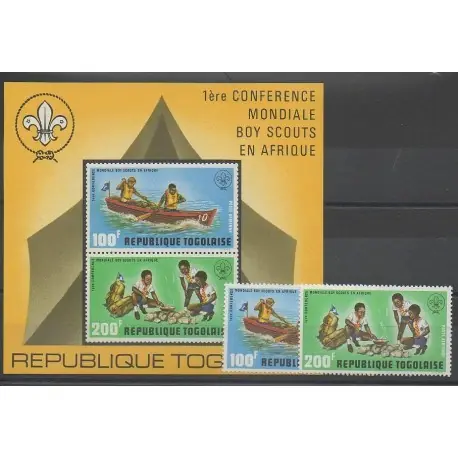 Togo - 1973 - No PA200/PA201 - BF69 - Scouts Offre Spéciale