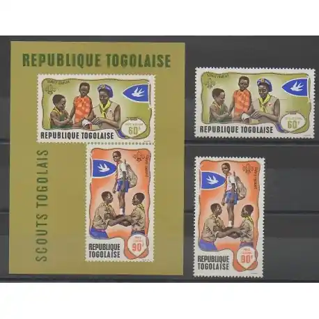Original Togo - 1968 - No PA100/PA101 - BF33 - Scouts