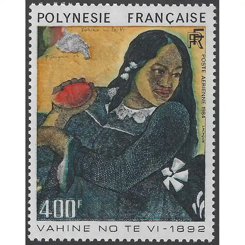 Gauguin Polynésie Française timbre poste aérienne N°183 neuf**. Original