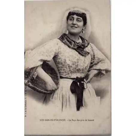 Produit De Marque Carte postale 85 - Les sables d'Olonne -le pays des prix de beaute- Non voyage - Dos divise