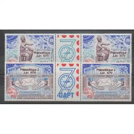 Togo - 1979 - No PA380A/PA381A - Sciences et Techniques - Expositions En Vogue