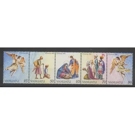 Top Qualité Vanuatu - 1990 - No 851/855 - Noël