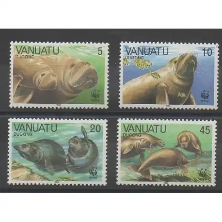 Vanuatu - 1988 - No 797/800 - Vie marine Must-Have