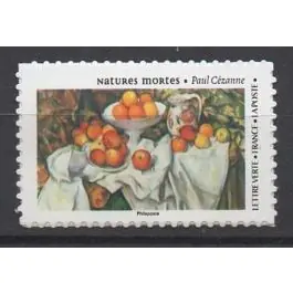 Promotion Timbre de collection France - Autoadhsif 2336A Nature Mortes - Paul Cezanne