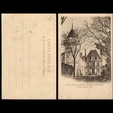 Dernière Chance Carte postale 85 - St Cyr en Talmondais - Chateau de la Cour d'Aron