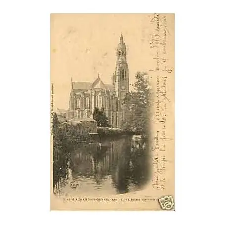 En Vogue Carte postale 85 - St-Laurent sur Sevre - Abside de l'eglise