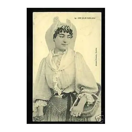 Soldes Carte postale 85 - Une jolie Sablaise